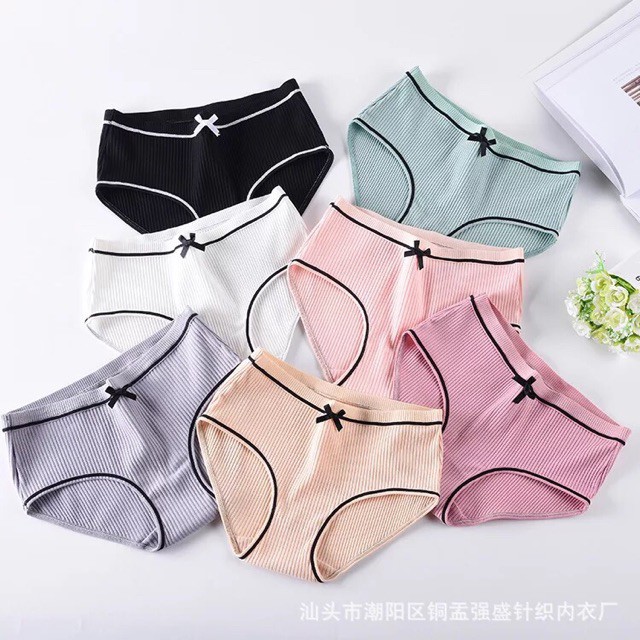 QUẦN LÓT NỮ GÂN TĂM ĐÍNH NƠ CỰC ĐẸP(HÀNG LOẠI 1) | BigBuy360 - bigbuy360.vn