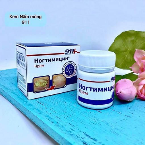 Kem Trị Nấm Móng 911, Kem Nấm Móng Trị Hư Móng Kpem Hàng Nga (30ml)