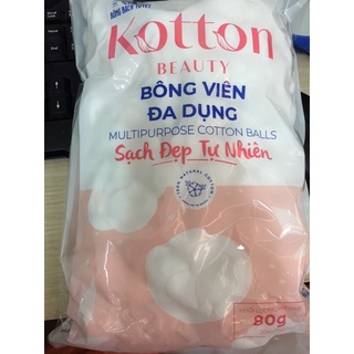 Bông Gòn Viên Bông Bạch Tuyết Merilynn 80G - 0403606