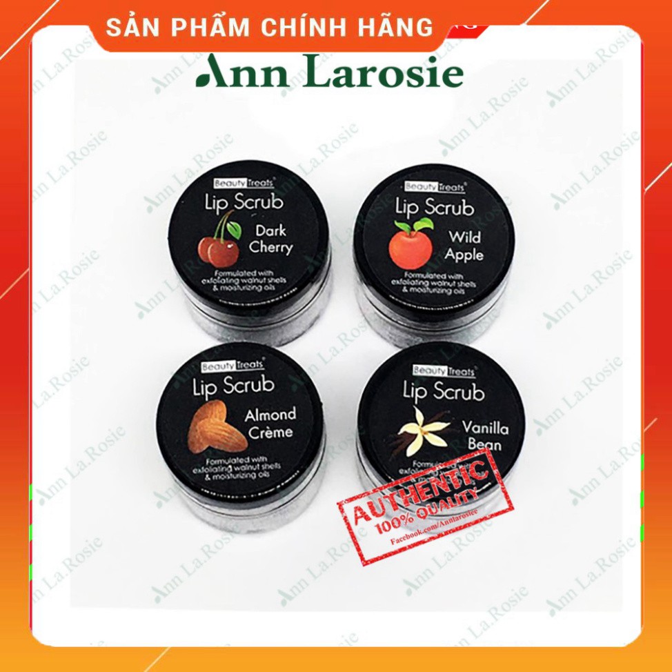[Chính Hãng] Tẩy da chết môi Beauty Treats Lip Scrub
