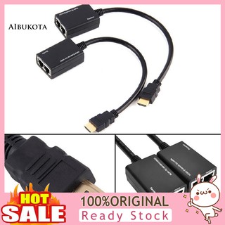 Bộ 2 đầu chuyển đổi hdmi sang 3d 1080p rj45 cat5e/6 lan ethernet