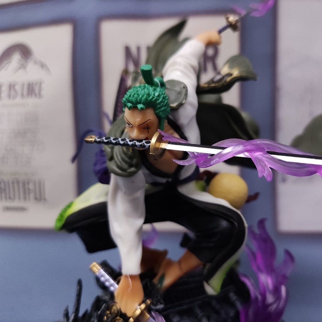 [24GROUP] Mô hình cao cấp nhân vật Zoro WANo đứng trên mái nhà sharon tượng RORONOA ZORO POP FIGURE one piece Onepiece