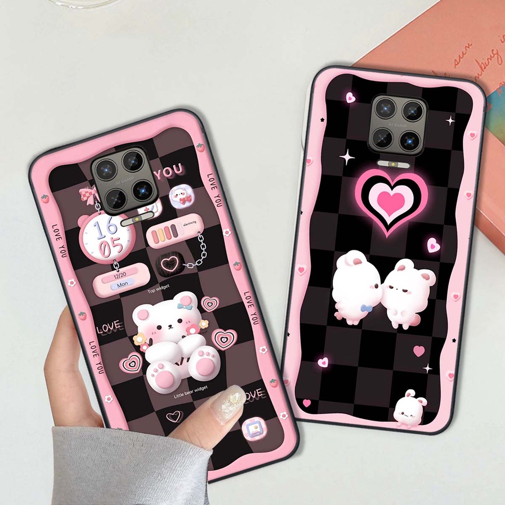 Ốp lưng Vsmart Aris / Aris Pro in hình gấu cute,bò sữa 3D cute dễ thương