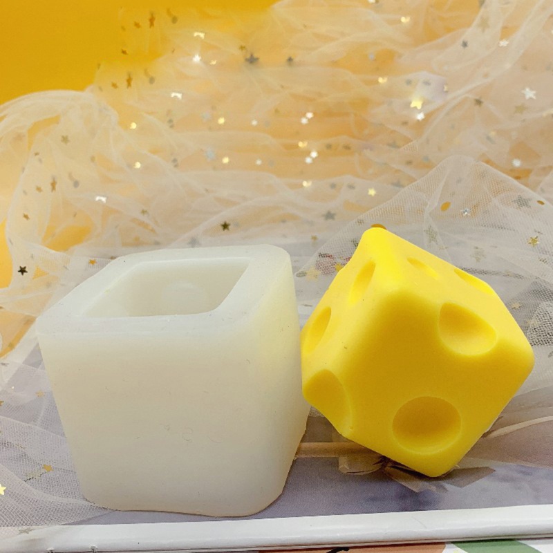 Khuôn Làm Xà Phòng / Trang Sức Hình Vuông Diy Bằng Nhựa Resin
