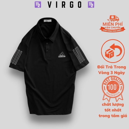 ÁO THUN NAM POLO VẢI CÁ SẤU MỀM MỊN CAO CẤP ADIDAS,LACOSTE THỜI TRANG HÈ 2022