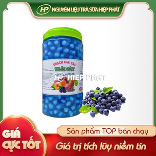 Thạch trái cây vị việt quất ĐẠI LONG - [GIÁ TỐT] - 2.5Kg/HŨ - SP010244 - Nguyên liệu pha chế trà sữa HIỆP PHÁT
