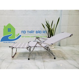 Ghế bố xếp khung sắt mặt lưới - GX07