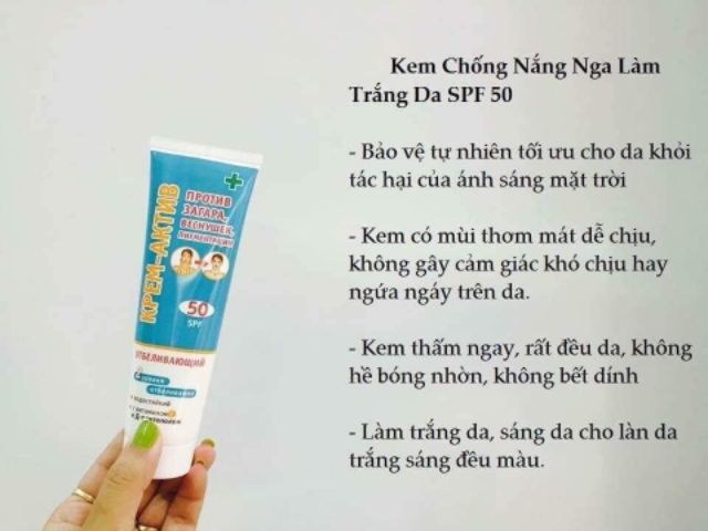 Kem chống nắng lên tone Floresant Nga Spf 50