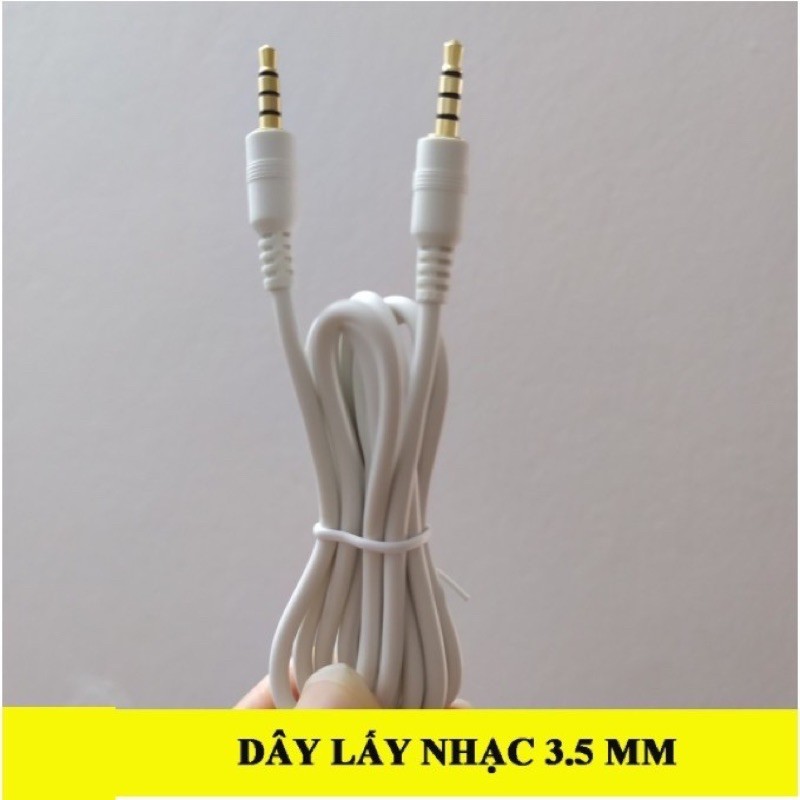 jack 2 đầu 3.5 4 khấc dây lấy nhạc H9,k10...