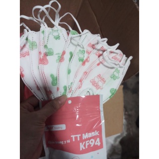 10 chiếc khẩu trang 4D KF94 cho bé