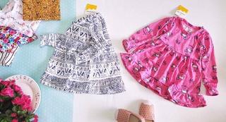 Combo váy bé gái xuất dư
