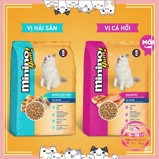 💟 [ HÀNG GIÁ RẺ ] 💕 - Thức ăn hạt cho mèo mọi lứa tuổi Minino Yum 350g 🐱