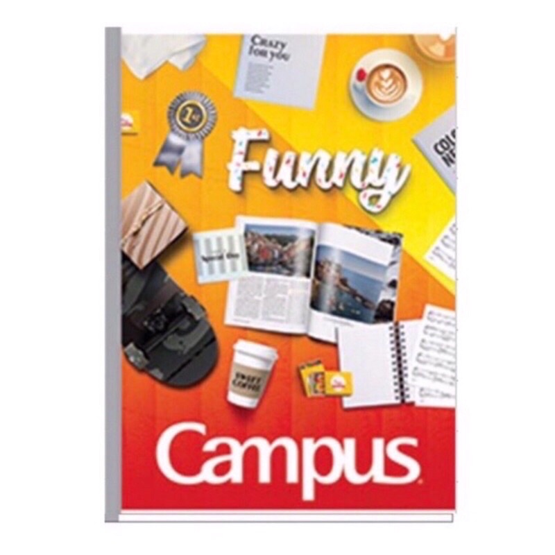 Vở kẻ ngang Campus Gift 80/120/200 trang 17,9x25,2cm KOKUYO