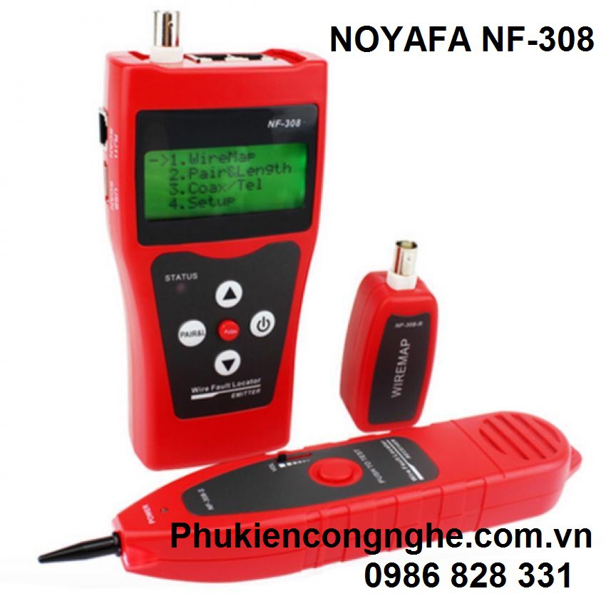 Máy test mạng NF-308 chính hãng Noyafa cao cấp