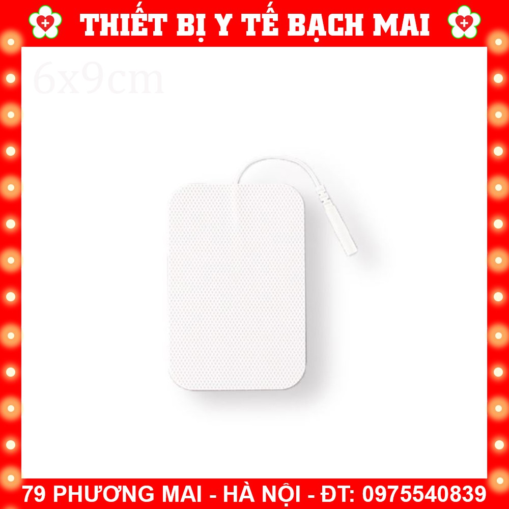 Cặp 02 Miếng Dán Điện Xung Dr Ho Có Dây 6x9cm