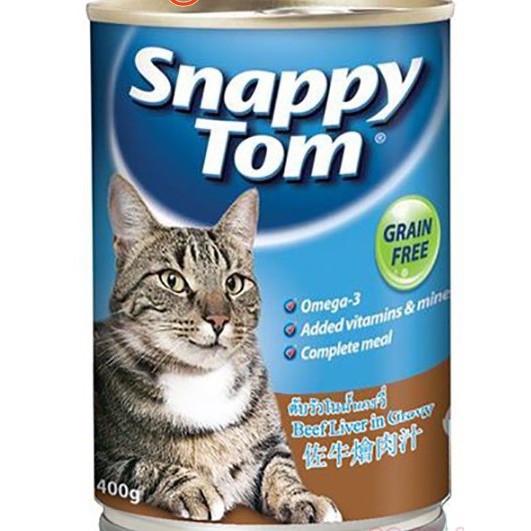 Pate Snappy Tom Dành Cho Mèo Lớn 400G