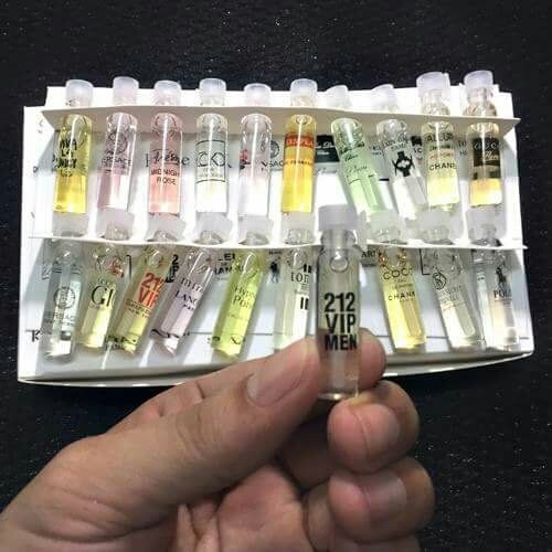 [Săn deal sock] Nước Hoa Mini Bộ Test 20 Mùi Hàng Chuẩn Pháp