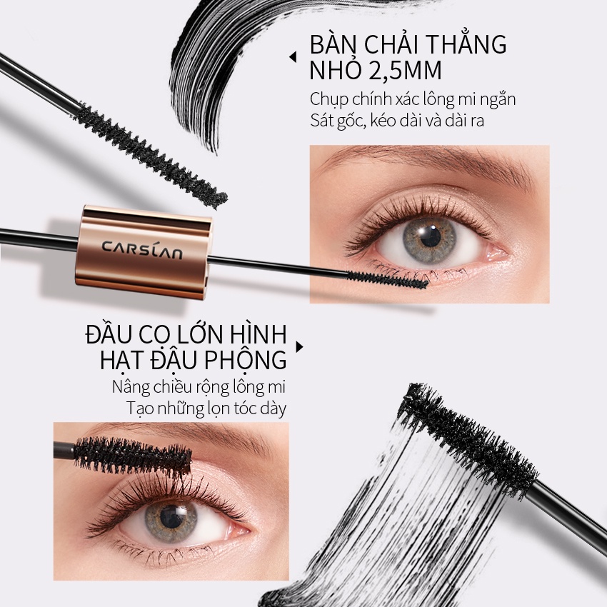 Mascara Carslan hai đầu cho mi dài và cong 5g + 7g