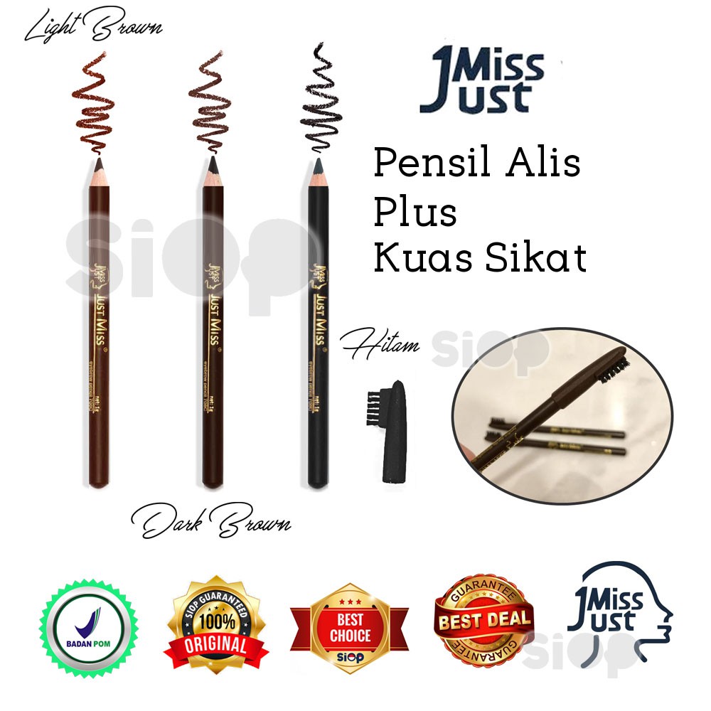 (hàng Mới Về) Bút Chì Kẻ Lông Mày Miss Kèm Cọ | BigBuy360 - bigbuy360.vn