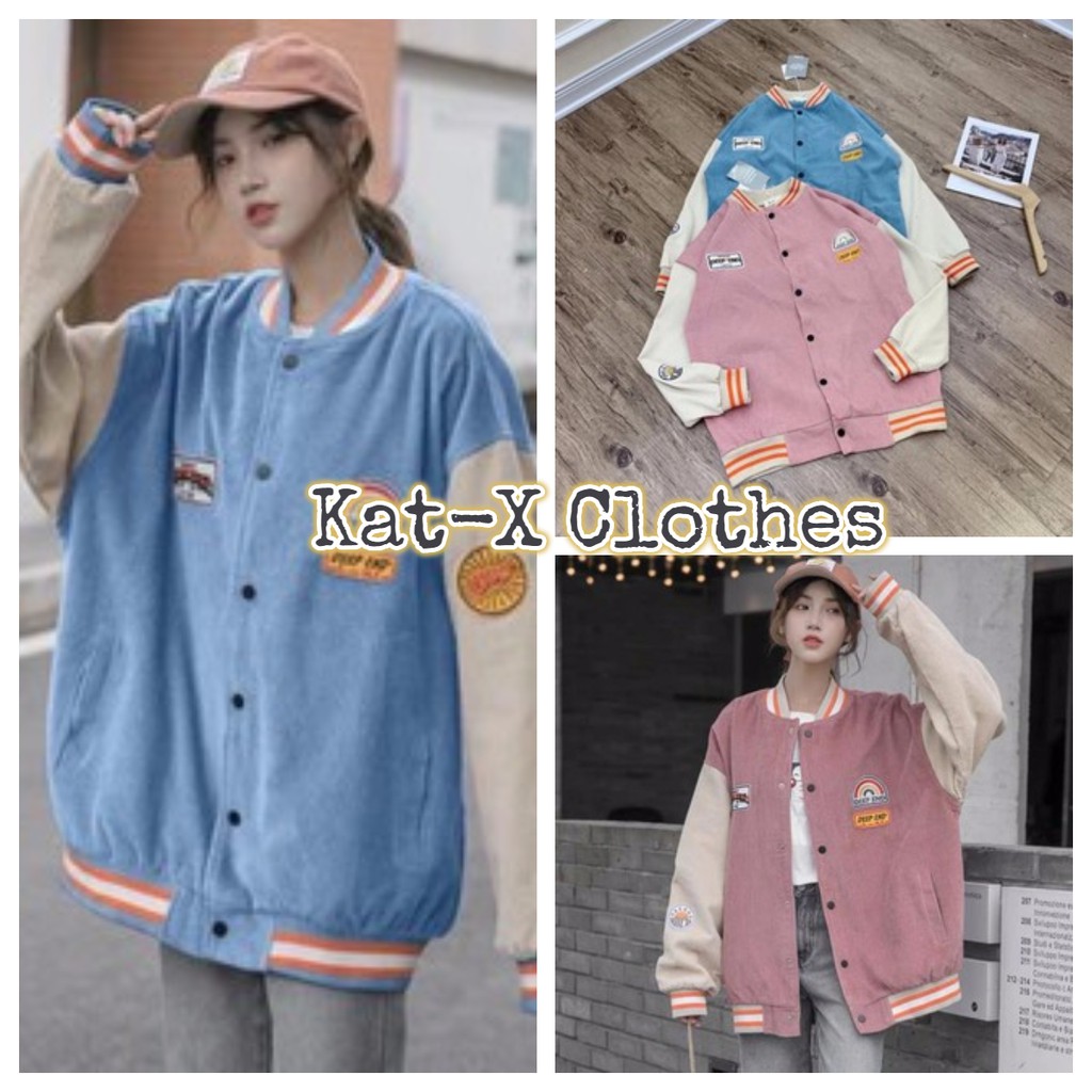 Áo khoác ❤️FREESHIP❤️Áo khoác cadigan nhung phối tay thêu lô gô hot trend