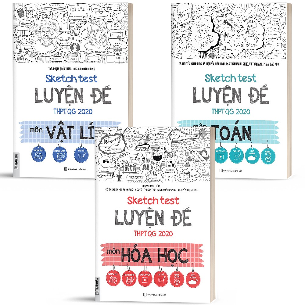 Sách - Combo Sketch Test Luyện Đề THPT QG 2020 | BigBuy360 - bigbuy360.vn