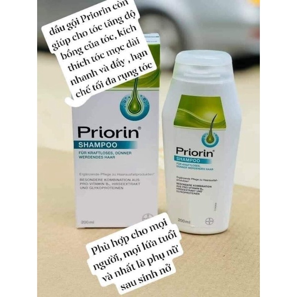 Dầu gội giảm rụng tóc Priorin 200ml