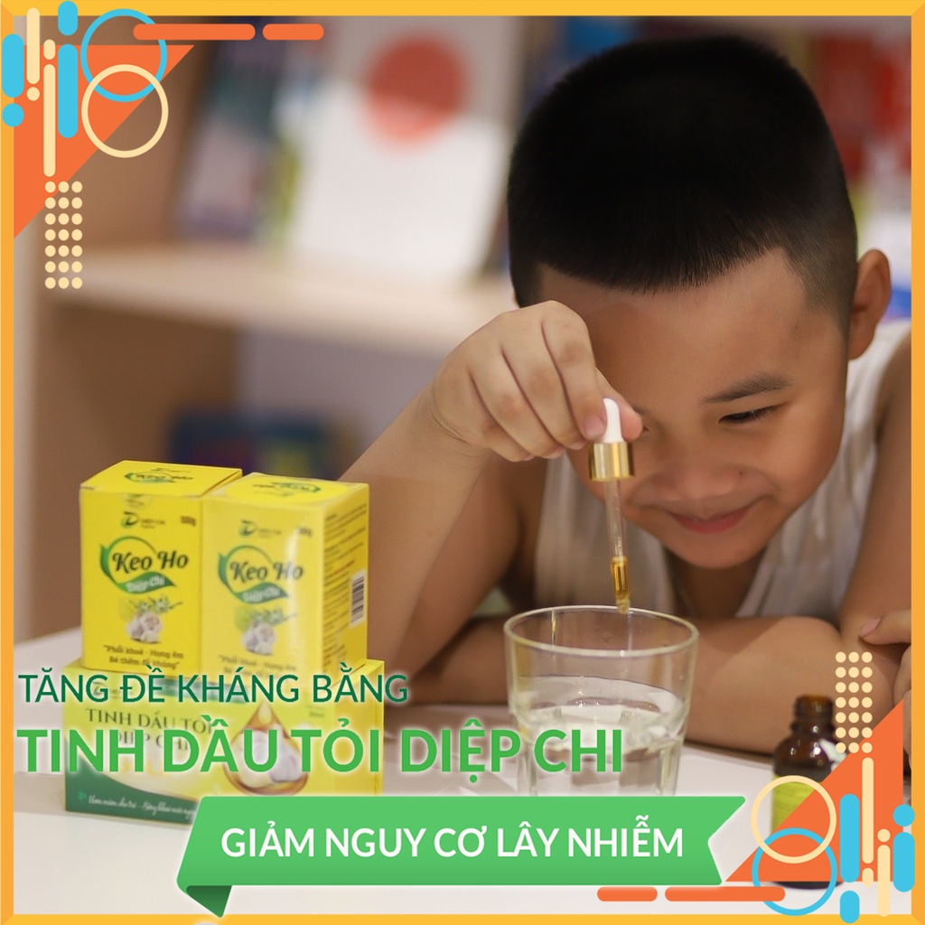 Tinh Dầu Tỏi Diệp Chi Gold (+) Nguồn Kháng Sinh Tự Nhiên Cho Bé và Gia Đình
