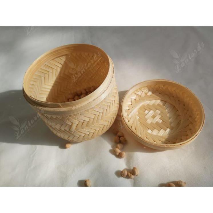 Xưởng SX- Hộp tre ủ xôi/hộp tre đựng trà/ hộp tre cắm hoa -Tre Việt