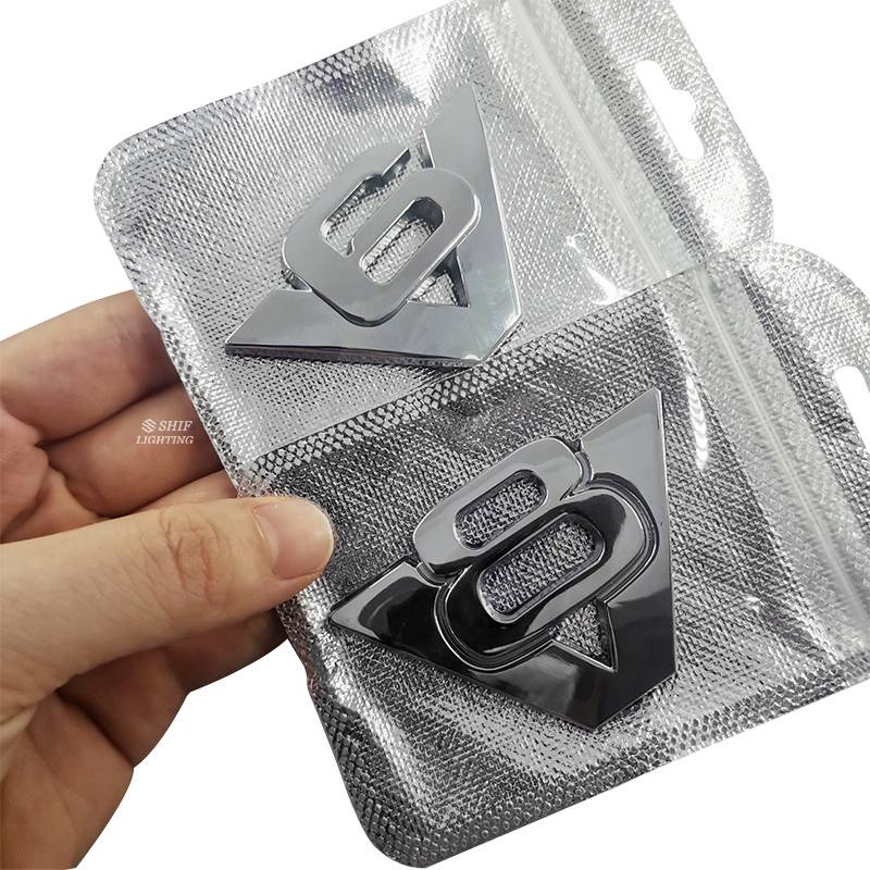 Miếng Dán Trang Trí Xe Hơi Bằng Kim Loại 1 X V6 V8 V6 V8