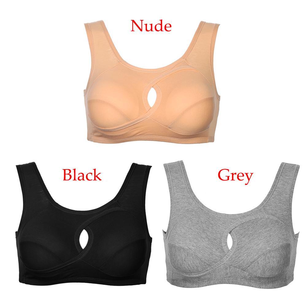 Borag Áo Ngực Thể Thao Sát Nách Không Đường May Thoáng Khí Chống Chảy Xệ Cho Nữ