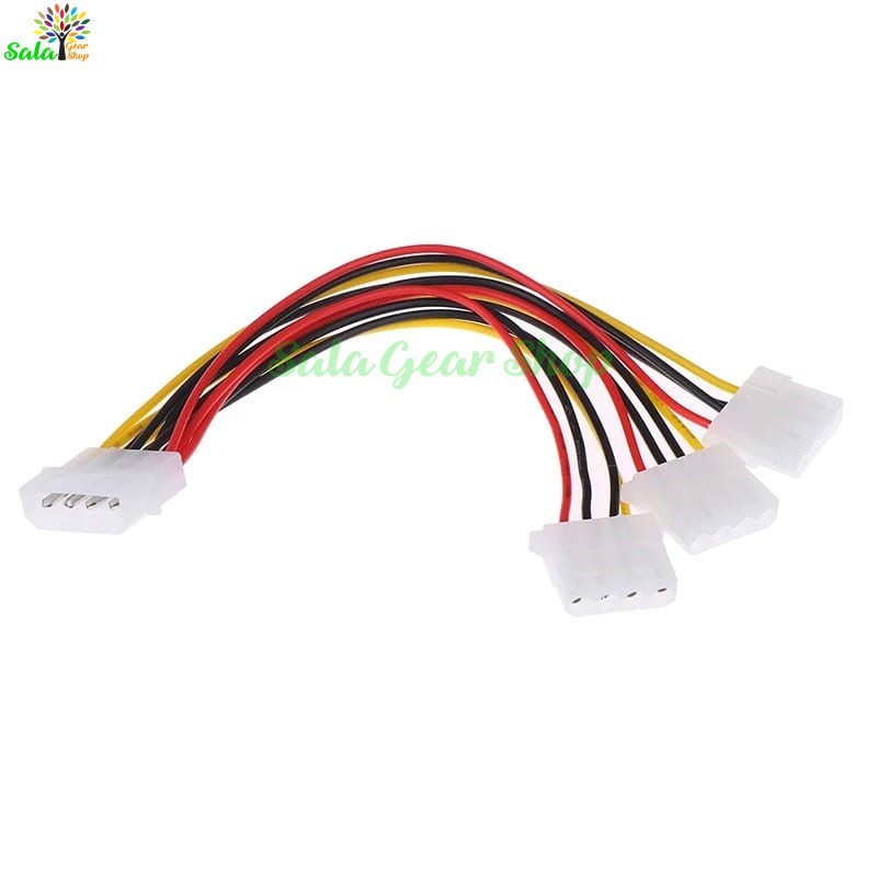 Dây chia 4Pin Molex 1 ra 3