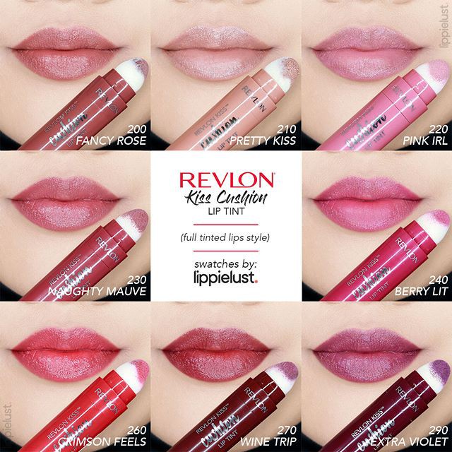 Son Nước Revlon Kiss™ Cushion Lip Tint nhiều màu lựa chọn