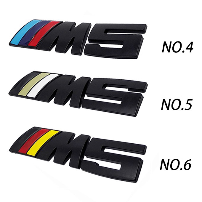 Miếng dán bằng kim loại chữ M3 M5 cho xe hơi BMW F30 330i 530i 525i E93 E63 E65 E38 E39 E34 | BigBuy360 - bigbuy360.vn