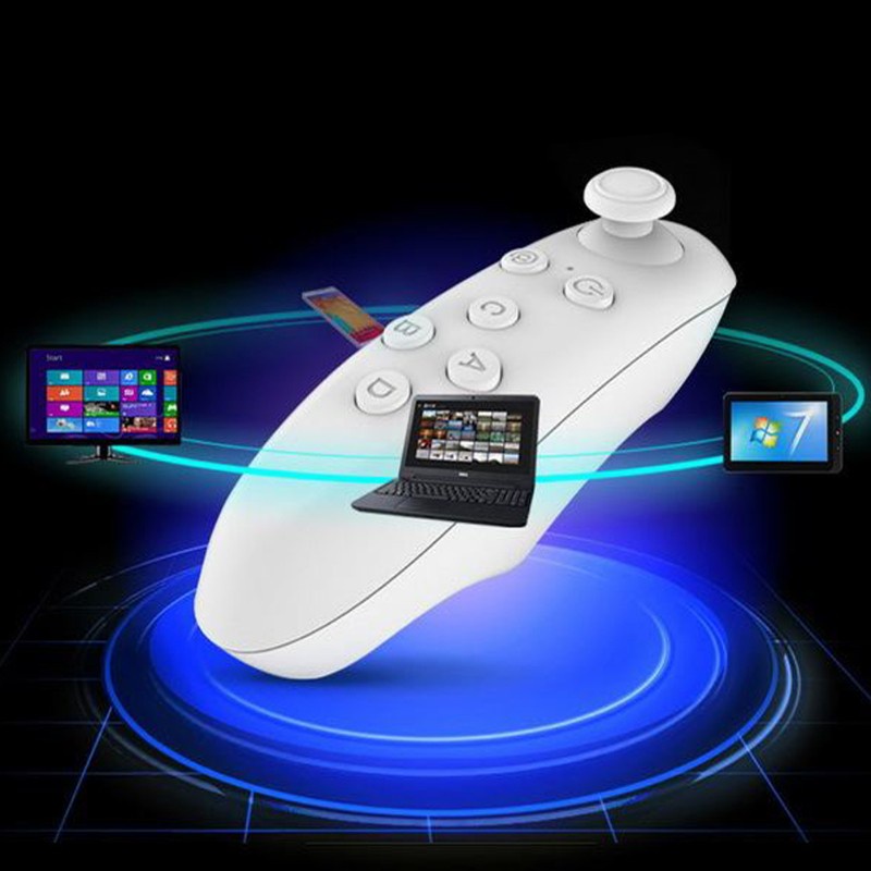 Kiki. Wireless Bluetooth VR-BOX Remote Control Gamepad For iPhone Samsung Android IOS