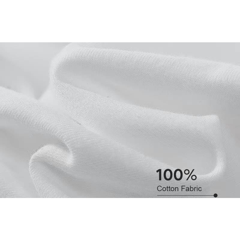 Vải thun cotton trắng tinh cotton 2 chiều