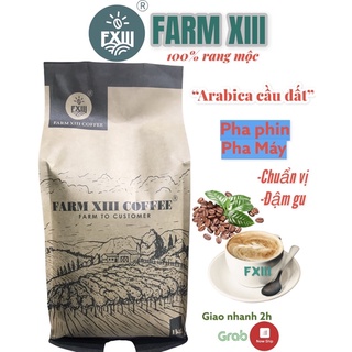 Cà phê arabica cầu đất nguyên chất farm xiii coffee