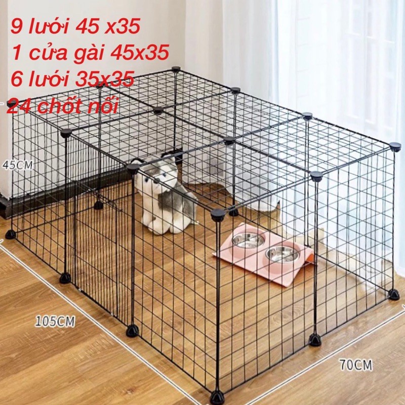 SỈ SLL - Tấm ghép chuồng quây cho thú cưng chó mèo  - CAM KẾT RẺ NHẤT