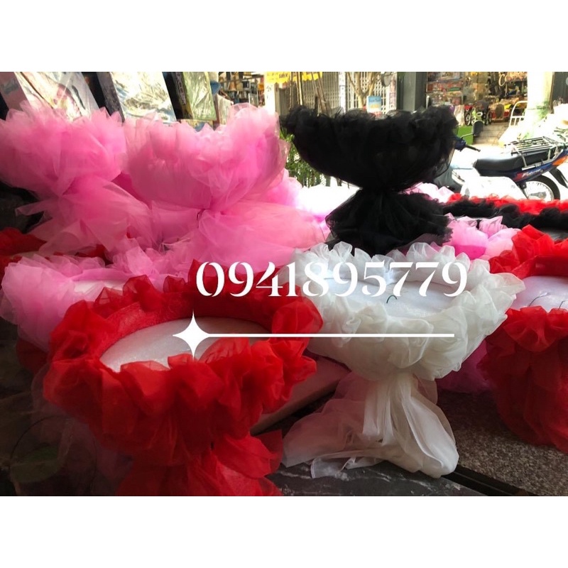Cốt hoa voan lưới siêu đẹp