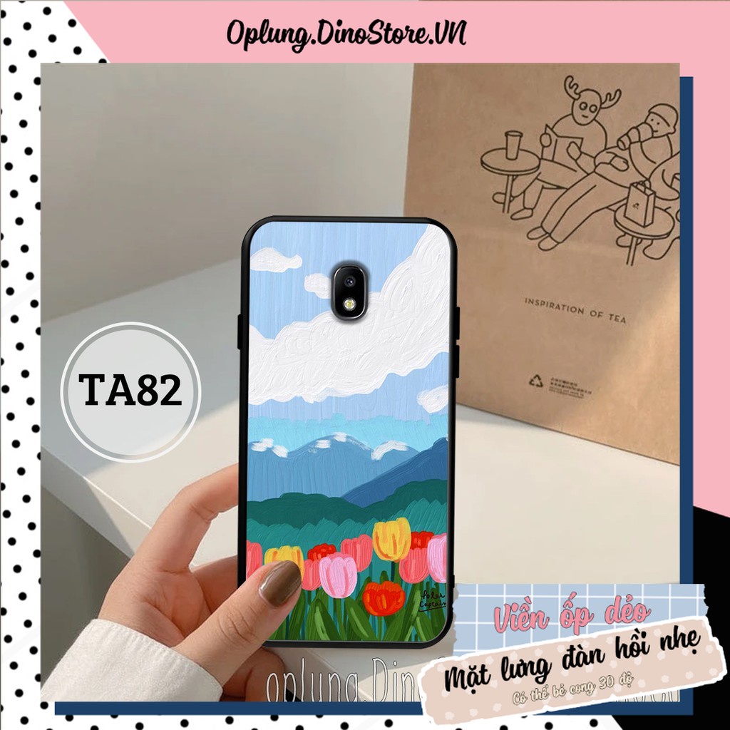 Ốp điện thoại Samsung J3 Pro - J5 Pro - J7 Pro - J7 Plus - Ốp lưng Samsung basic in hình hoa cỏ nhẹ nhàng nữ tính.