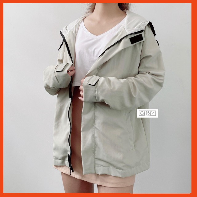 Áo Khoác Dù Jacket Wet GINNY | Áo Khoác Chống Nắng nữ | Áo Khoác Dù Đẹp