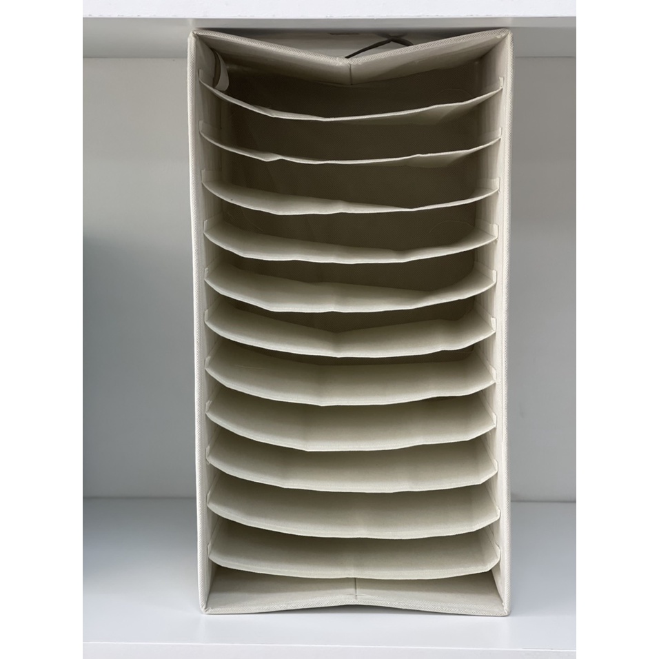 [ĐỘC QUYỀN HCM] Hộp vải đựng đồ chia 12 ngăn NGỌC HOME túi để quần áo, khay để khăn gọn gàng, tiện ích
