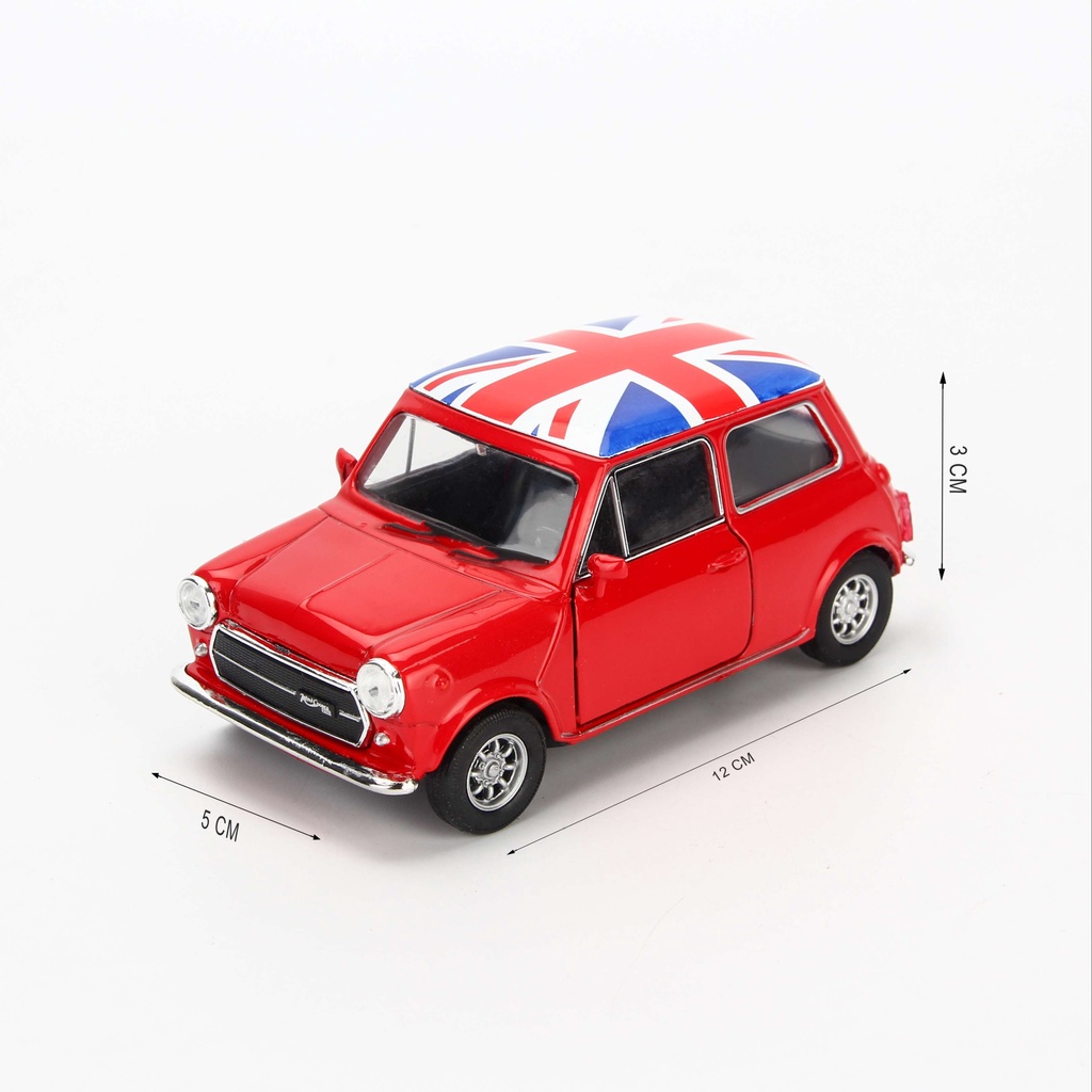 Mô hình xe Mini Cooper 1300 British Version 1:36 Welly