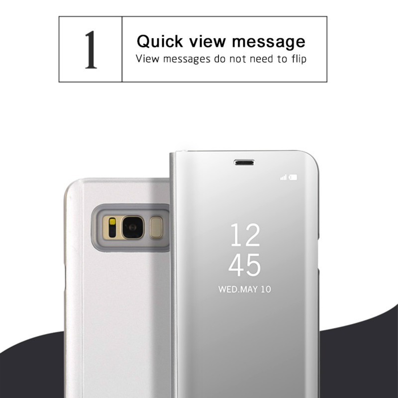 Ốp lưng tráng gương thời trang cho Samsung Galaxy Note 8 9 A6 A8 2018 A3 A5 A7 2017
