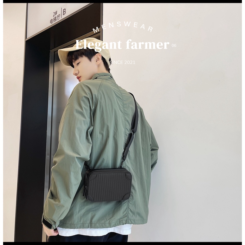 Túi đeo chéo thời trang phong cách Hàn Quốc nam & nữ EF