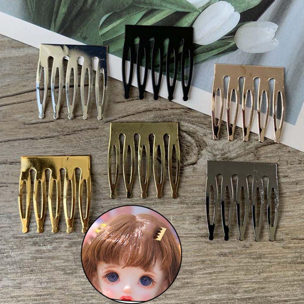 BEBETTERM Set 2 / 10 Lược Cài Tóc 8 Kiểu Phụ Kiện Cho Búp Bê