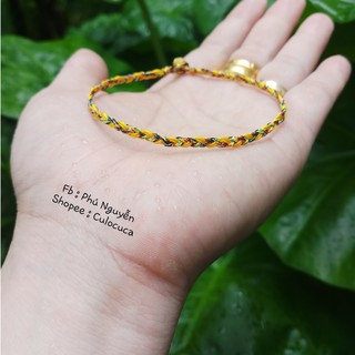 Vòng Tay Dây Ngũ Sắc ( để lại size cổ tay )