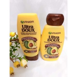 cặp gội 250ml và xả 200ml BƠ Garnier Pháp