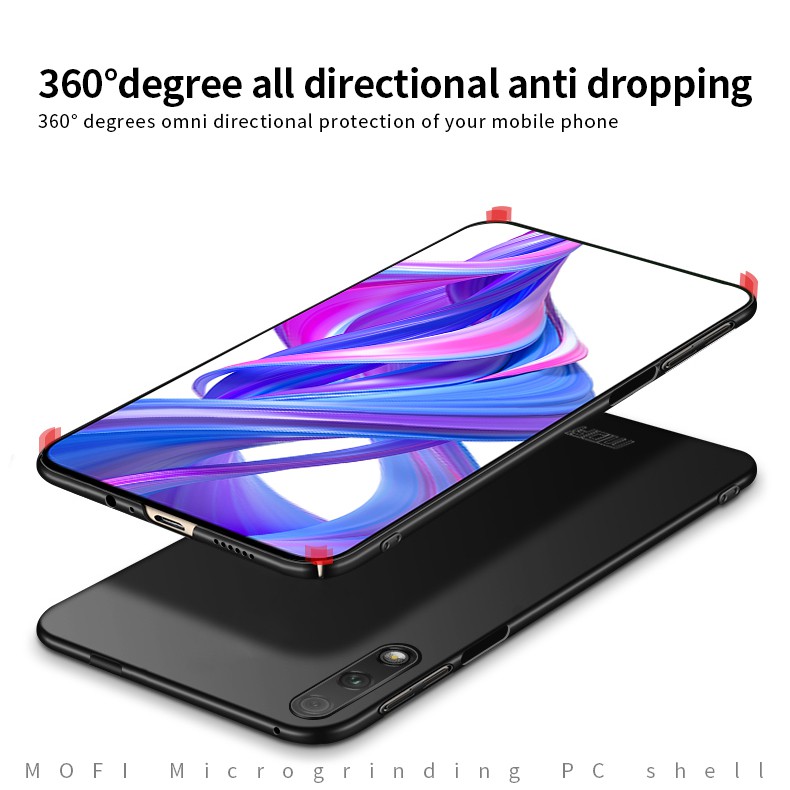 Ốp điện thoại bằng pc cứng siêu mỏng trọng lượng nhẹ cho huawei y9s honor 8x / 8x max y7 pro y9 prime 2019