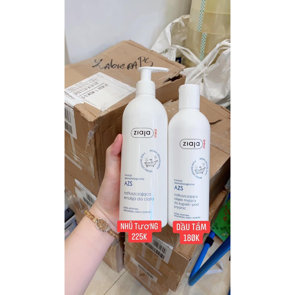 DẦU TẮM DƯỠNG ẨM THIÊN NHIÊN ATOPY ZIAJA ☘️DÀNH DA NHẠY CẢM☘️MẪU MỚI 2020 | BigBuy360 - bigbuy360.vn