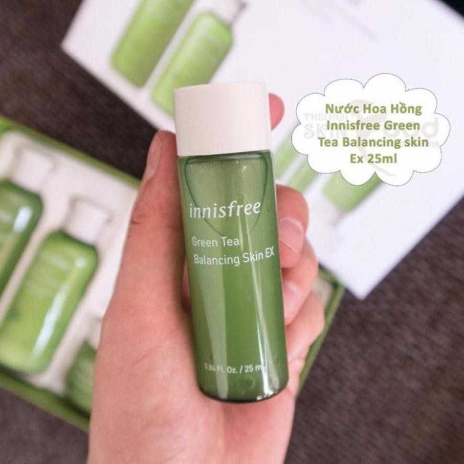  [Bộ Set 6 Món] Dưỡng Da Innisfree Trà Xanh Balancing EX 2020 Hàn Quốc